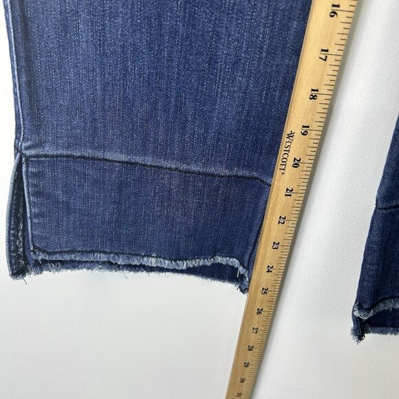 Democracy Ab Technology Kick Flare Jeans Women’s Size 12 Crop - Picture 8 of 10